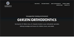Desktop Screenshot of gerleinorthodontics.com